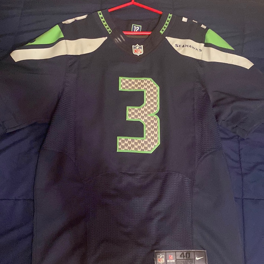 Russell Wilson game jersey Seattle